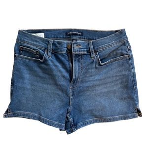 Calvin Klein Denim Shorts - Ladies - Classic Denim - Size 8